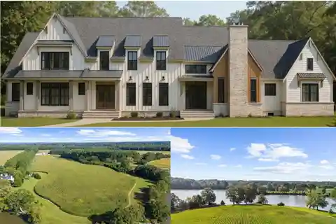 To Be Built on Five Acres on Hunting Creek