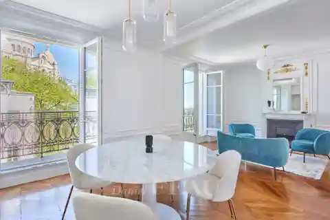 Dual-Aspect Charm Overlooking Paris Landmarks