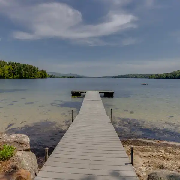 SQUAM LAKE WATERFRONT WITH GREAT VIEWS