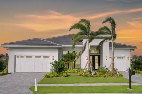 Coastal-Contemporary Estate with Resort-Style Pool Oasis