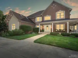 Custom Built Brick and Stone Home