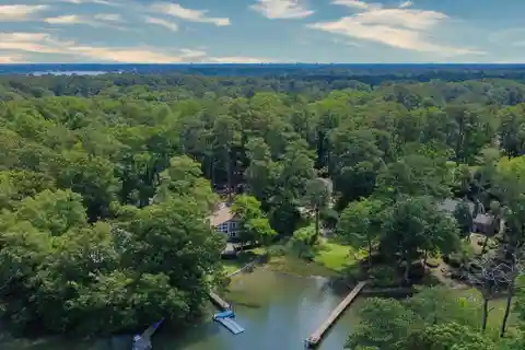 Mid-Century Contemporary Waterfront Home