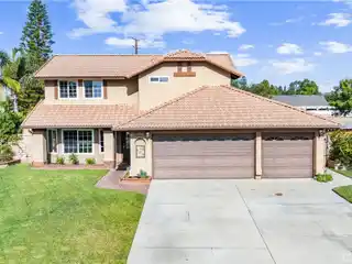 Outdoor Entertaining with Lush Garden and Fruit Trees