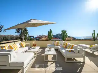 Rare Duplex Retreat Overlooking the Mediterranean