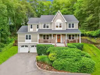 Stately Colonial on a Serene Private Lot
