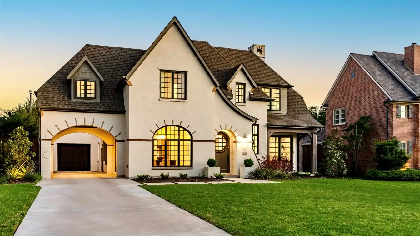 Reimagined Modern Tudor in Preston Hollow