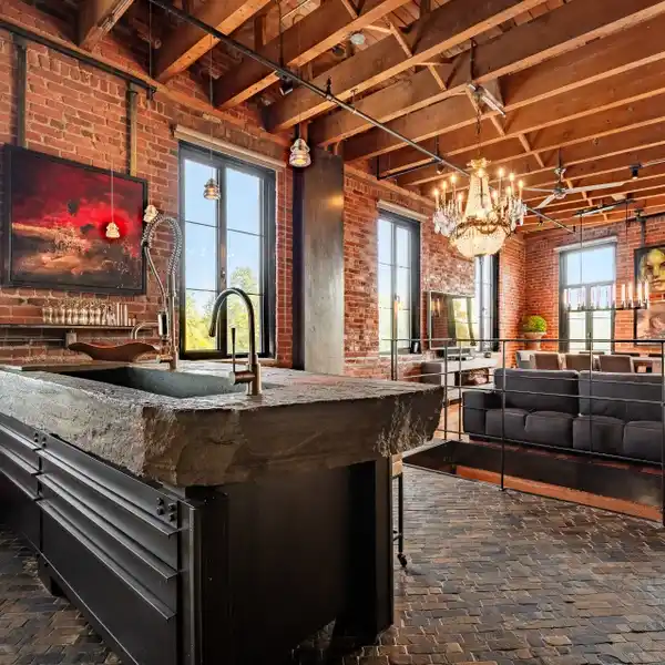 TWO-LEVEL CONDO IN A RESTORED ST-HENRI TANNERY