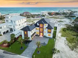 Luxury Modern Estate with Expansive Gulf Views