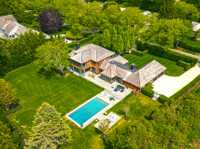 NEW TRADITIONAL STYLE HOME FOR RENT IN EAST HAMPTON VILLAGE SOUTH