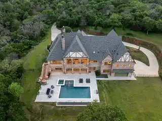 English Countryside Charm Above Lake Grapevine