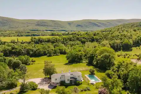 Private 24-acre Contemporary Estate with Heated Pool