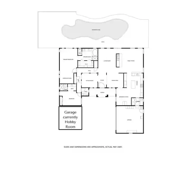 SINGLE-STORY HOME BLENDING LUXURY AND COMFORT