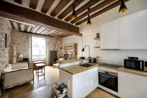 Character-Filled Duplex by Saint-Sulpice Church