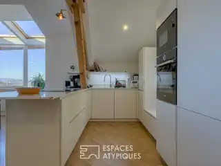 Exceptional Apartment Blends Contemporary Style with Authentic Charm