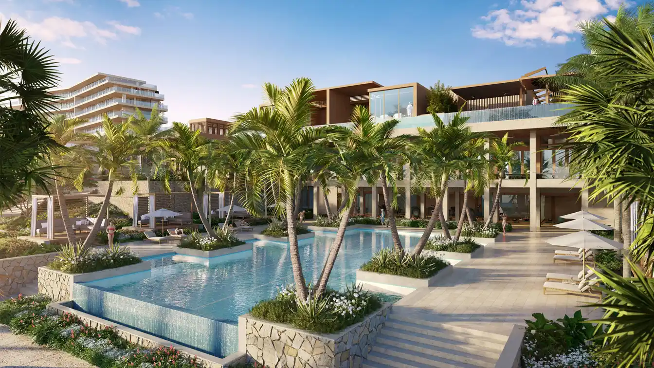 Oceanfront Luxury Living: Spacious Three-bedroom Residence