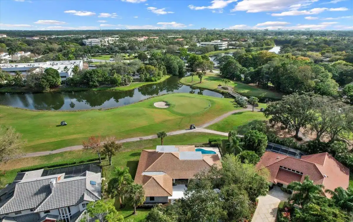 Exceptional Pool Home with Golf Course and Lake Views