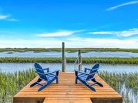 STUNNING HOME WITH VIEWS OF MORRIS ISLAND AND SULLIVANS ISLAND LIGHTHOUSES