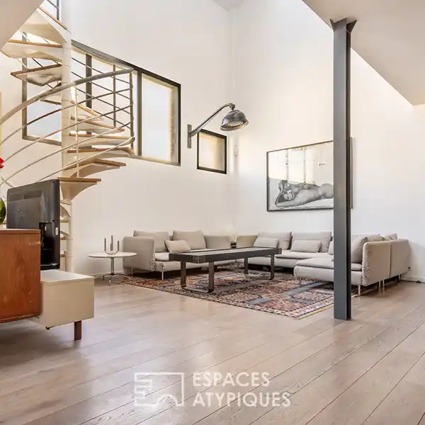 DUPLEX LOFT IN A FORMER FACTORY
