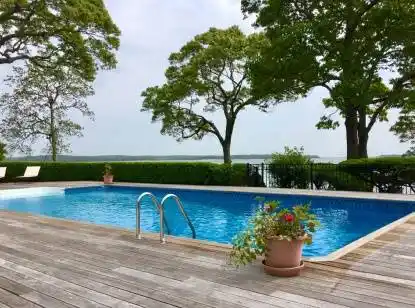 SPRAWLING RANCH WITH PRIVATE BEACH