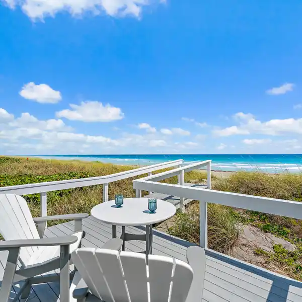 NEWLY BUILT OCEANFRONT ESTATE SET ON 100 FEET OF UNOBSTRUCTED SHORELINE
