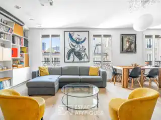 Contemporary Apartment with Old World Charm