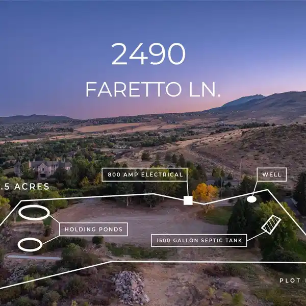 2.5 ACRES IN CENTRAL LOCATION