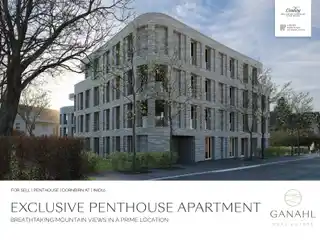 Exclusive Penthouse Apartment with Breathtaking Mountain Views