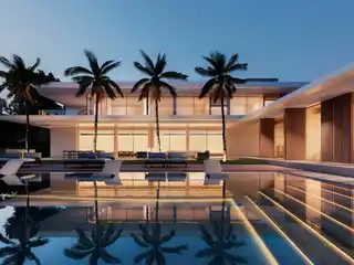 Sophisticated Modern Villa in the Golden Triangle Area