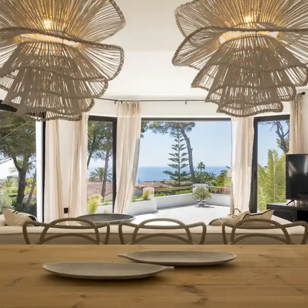TWO-LEVEL VILLA WITH SERENE OUTDOOR ENTERTAINMENT SPACES