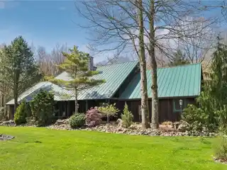 Custom Log Home on Nearly Ten Acres