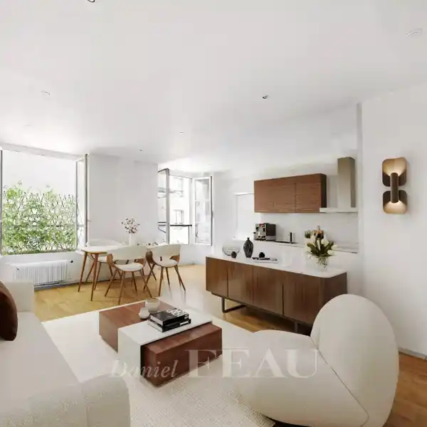 BRIGHT CONTEMPORARY PARIS APARTMENT
