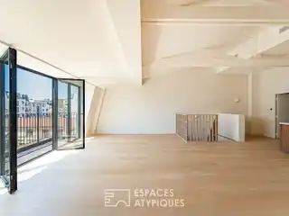 Expansive Open-Plan Living with Two Balconies