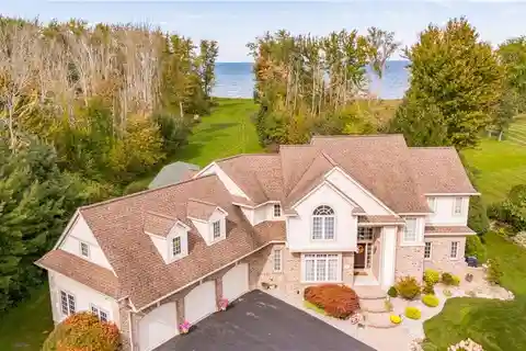 Waterfront Mansion with Private Sandy Beach