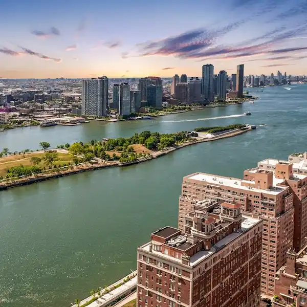 ELEGANT 42ND FLOOR HOME WITH ICONIC EMERY ROTH DESIGN