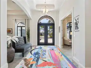 Graciously Appointed Home Sitting on the 9th Tee