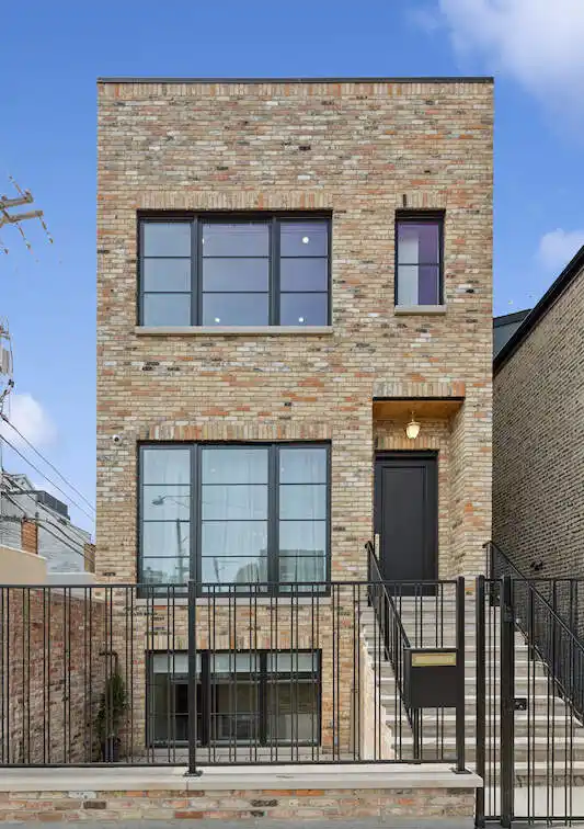 All-masonry Home on a Bucktown Corner Lot