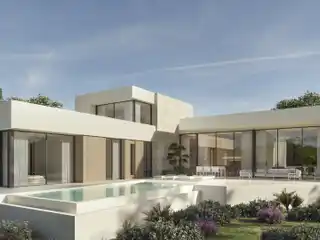 New Contemporary Villa in the Charming Village of Moraira