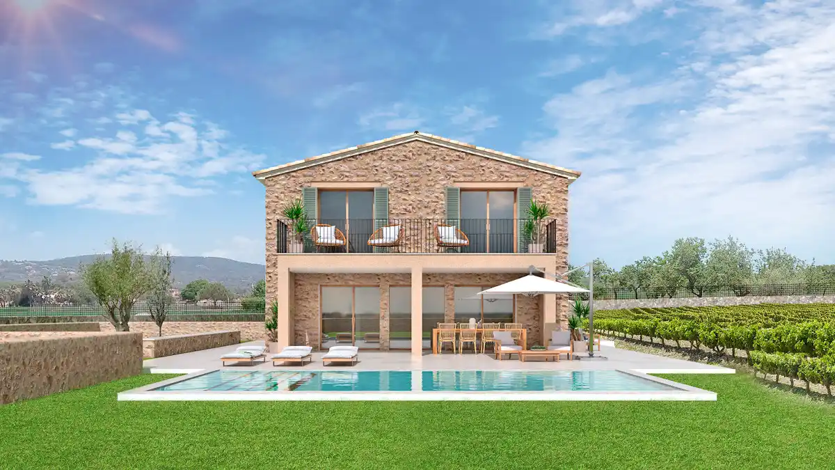 Fantastic Finca with Its Own Vineyard Near Pollensa
