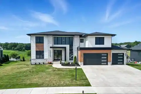 Custom Home with Peaceful Meadow Views
