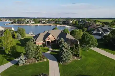 Elegant Lakefront Ranch with Private Sandy Beach
