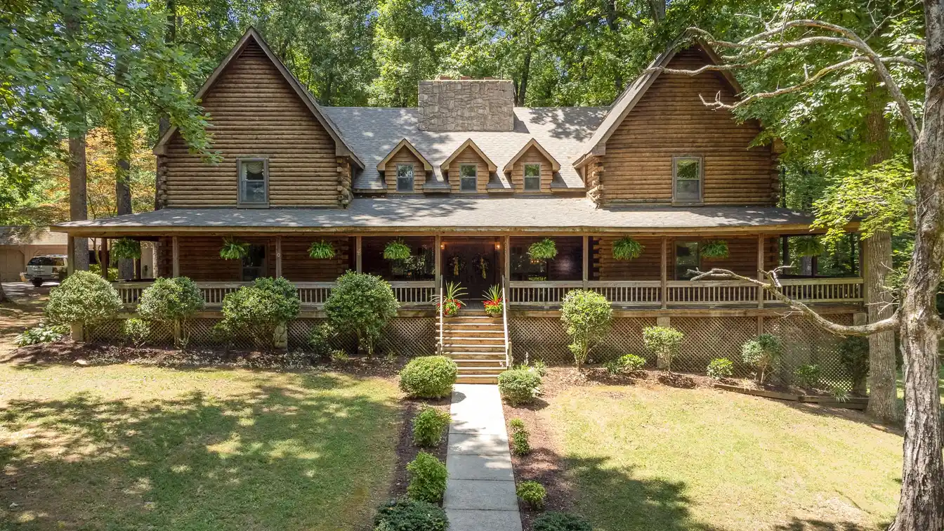 Breathtaking Custom Log Home