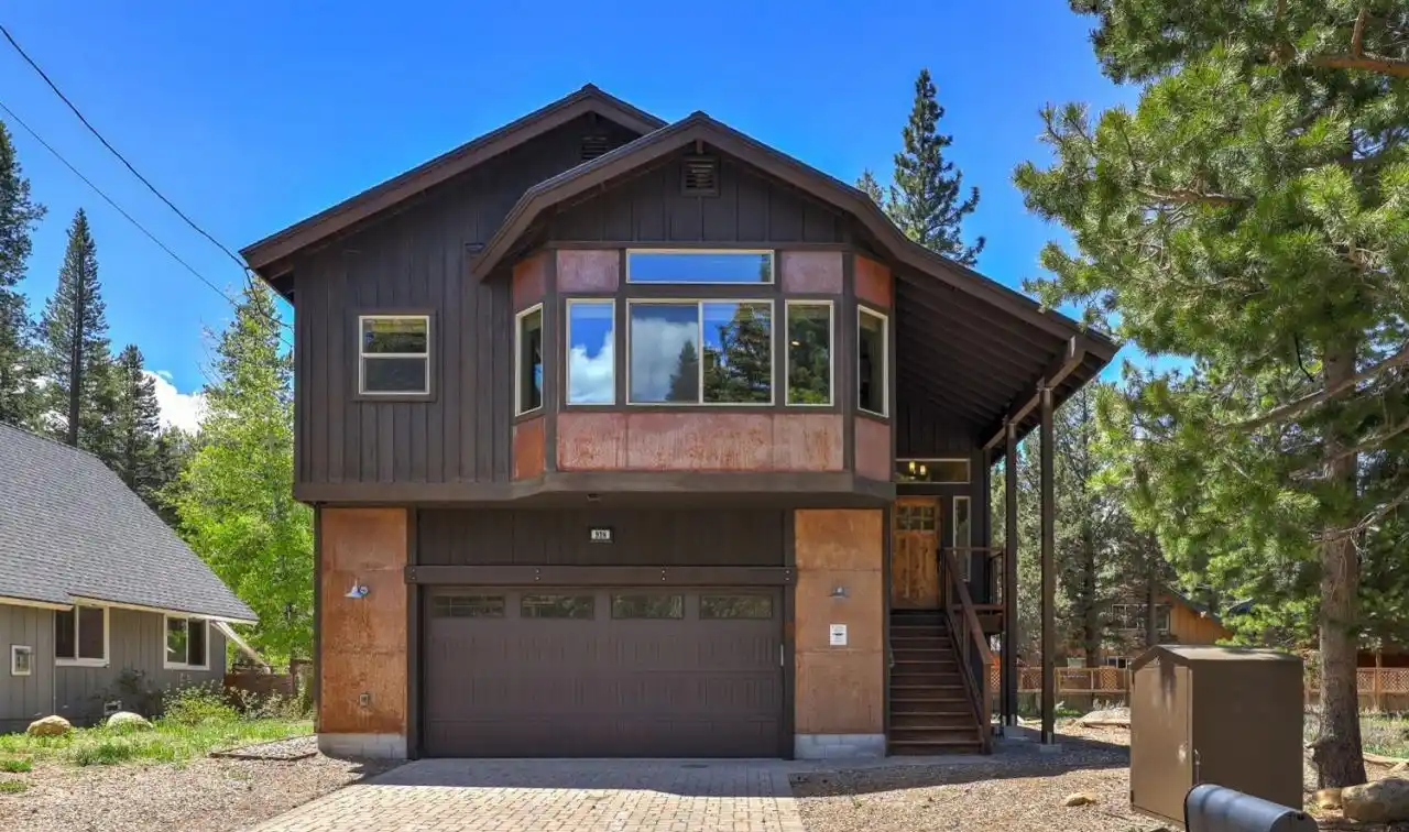 Sunny Tahoe Home Is Located Adjacent to Forest Service Land