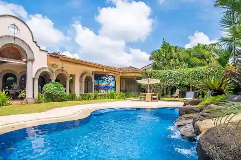 Lush and Luxurious Spanish-mediterranean Colonial