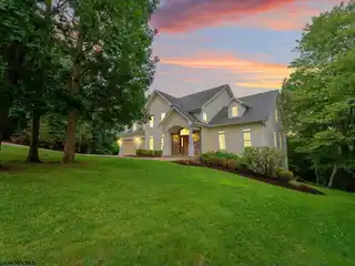 Expansive Decks Overlooking Serene Lake Scenery
