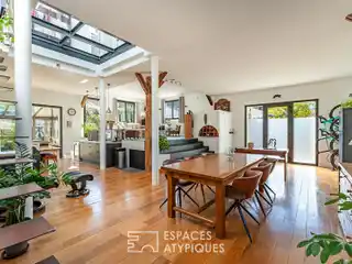 Former Printing House Turned Charming Loft