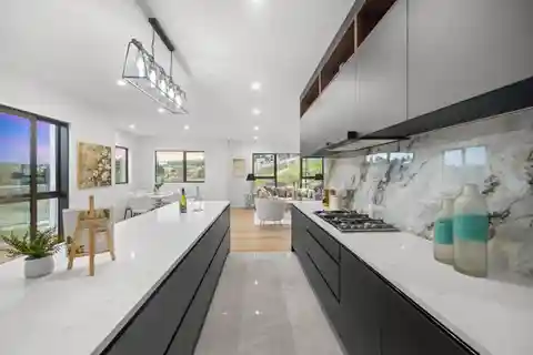 Grand Corner Stunner with Wine Cellar