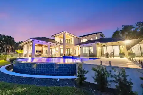 New State-of-the-art Custom Waterfront Estate Home