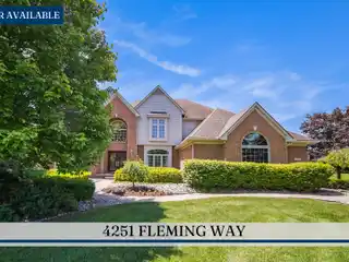 Stately Custom Home on 2 Lush Acres