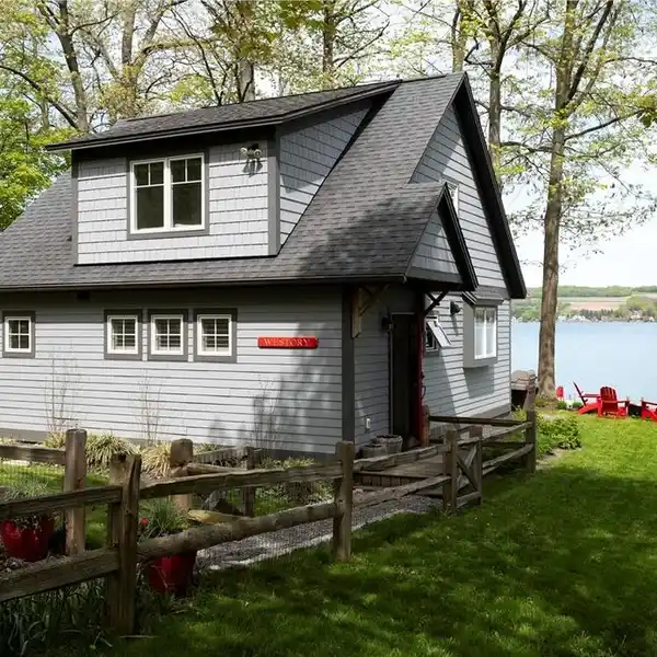 STUNNING YEAR-ROUND HOME WITH PRIVATE BOATHOUSE