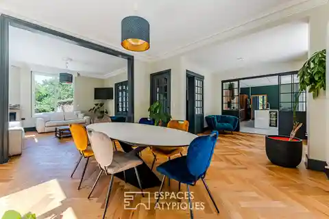 Elegant Mansion Nestled in Private Forest Estate